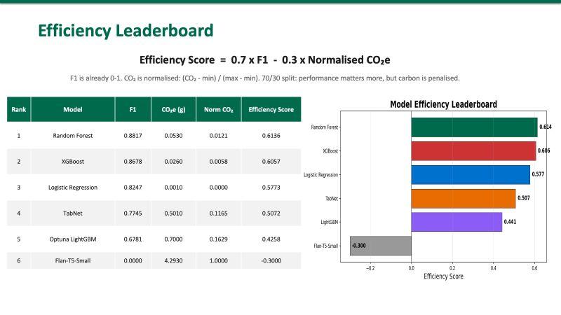Carbon-Efficient Fraud Detection