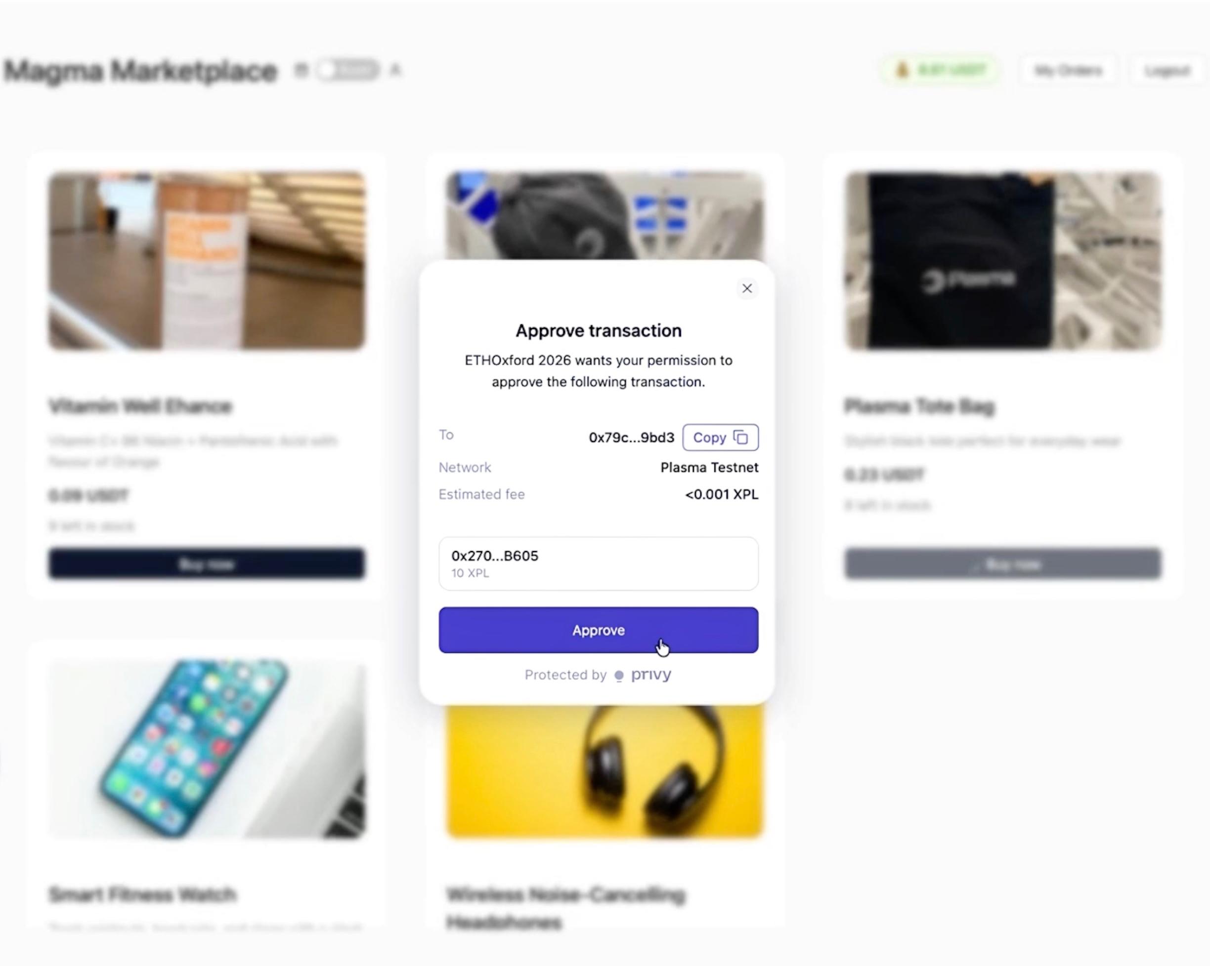 Zero-Fee Crypto Marketplace