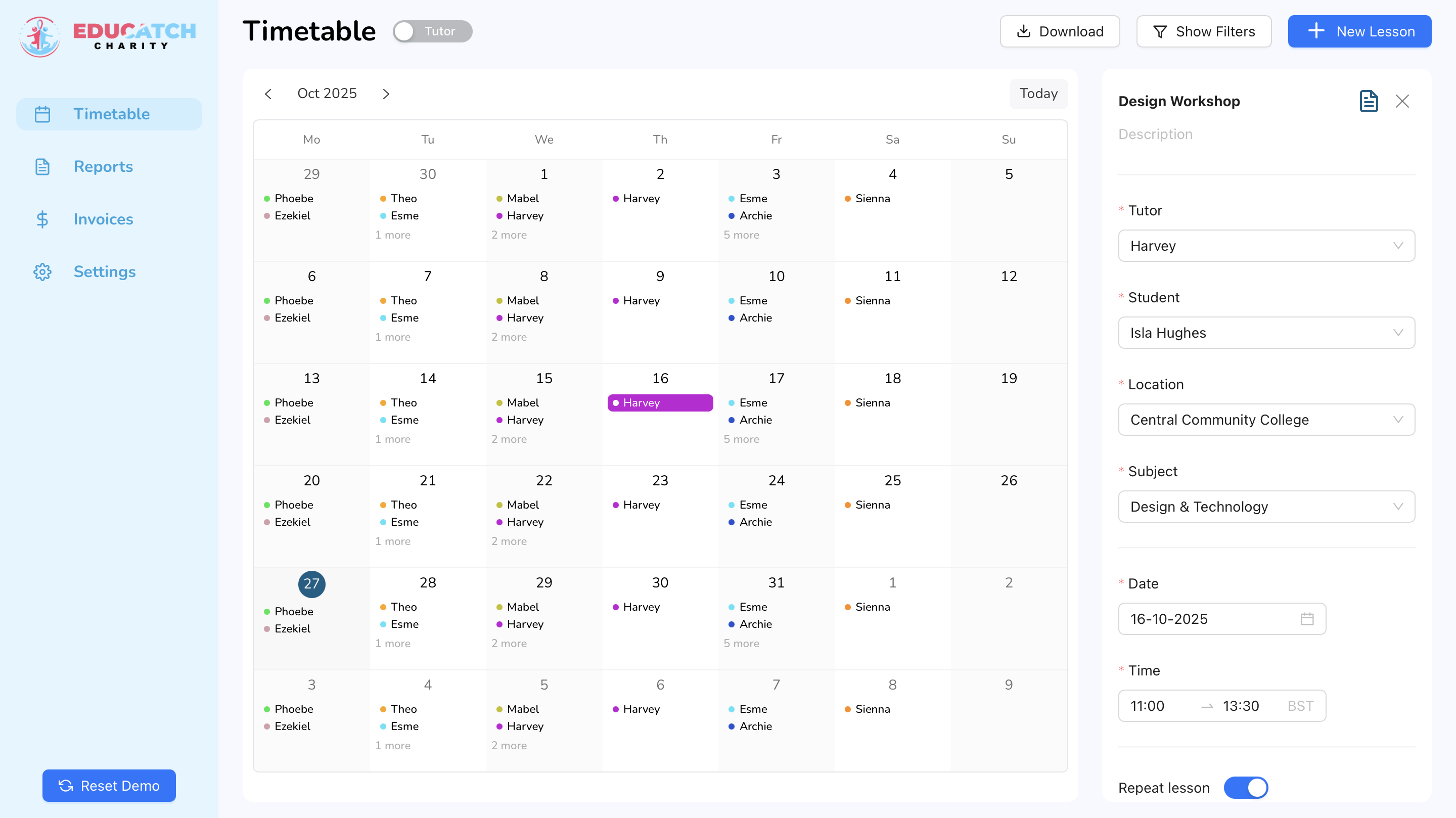 Tutor Management & Analytics Platform